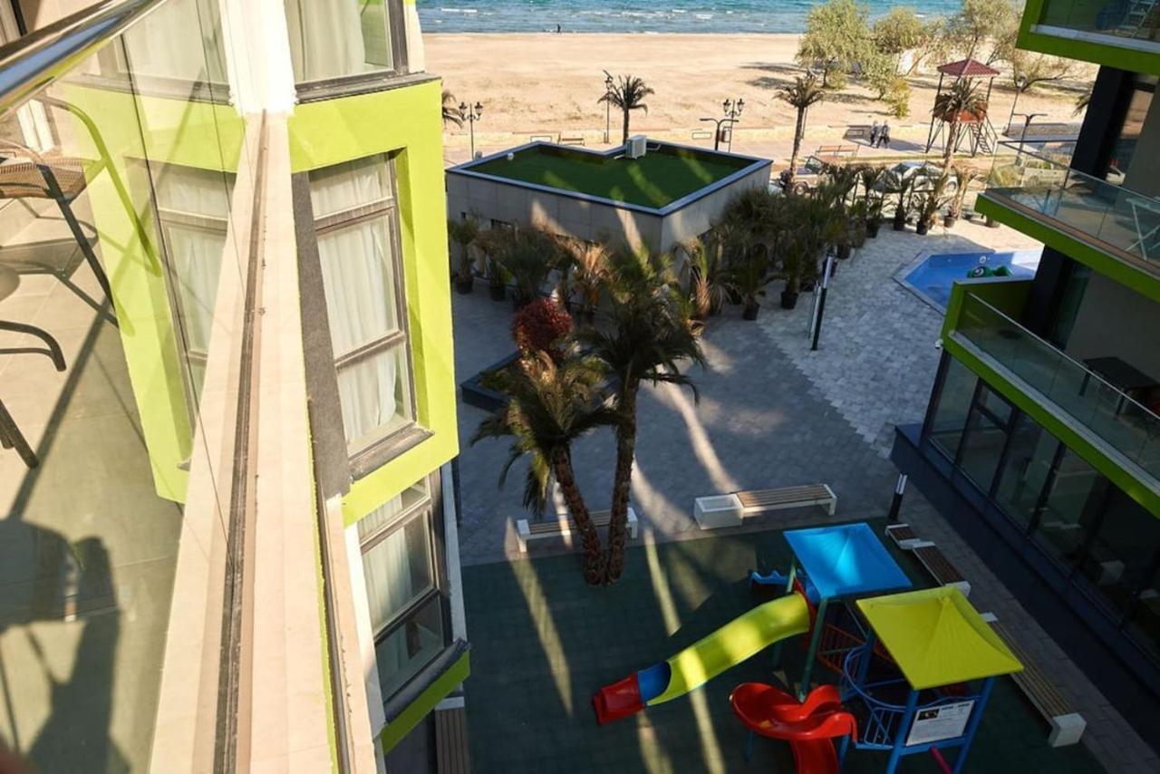 Blue Apartment In Spa N Pool Beach Resort Năvodari Exterior foto